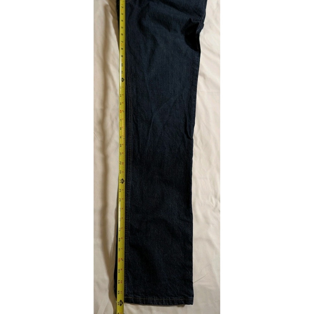 Cinch Silver Label Men's Jeans 34x36 Dark Wash Slim Fit Straight Leg EUC - Picture 9 of 10